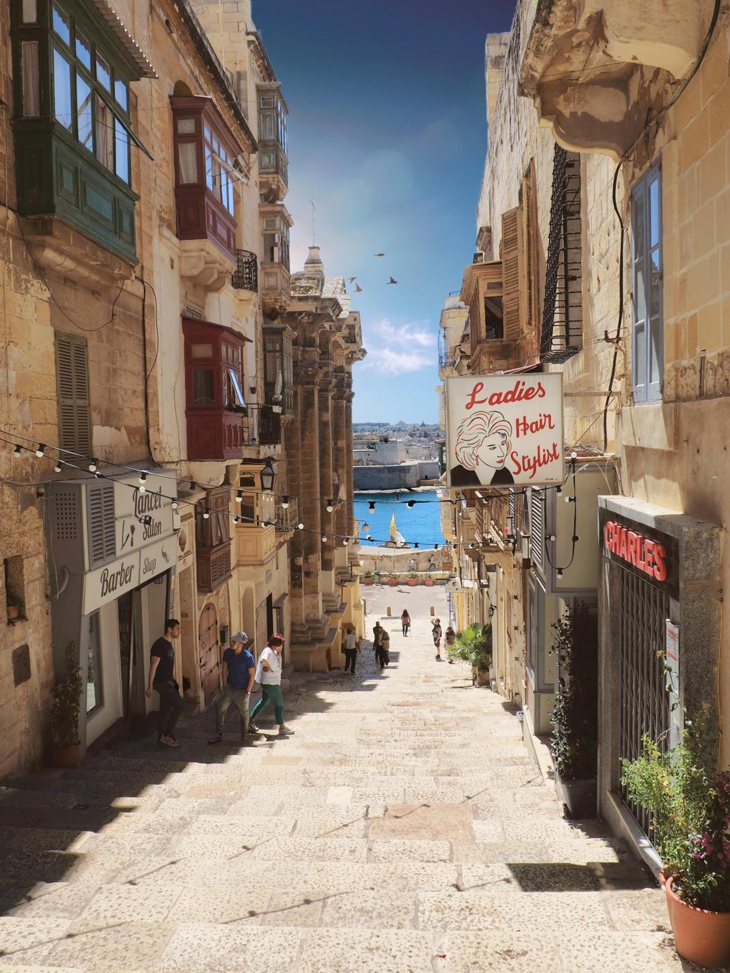 Comfortable 1Br Home With Maltese Balcony In Valletta By 360 Estates Exteriör bild