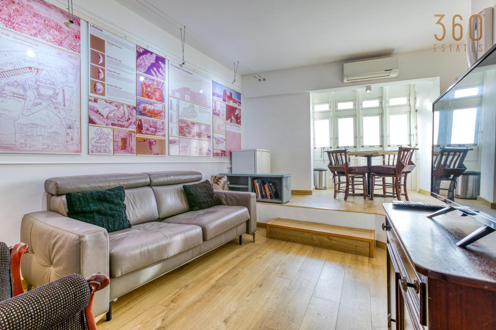 Comfortable 1Br Home With Maltese Balcony In Valletta By 360 Estates Exteriör bild